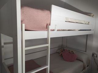 Litera madera blanca