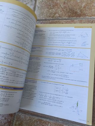 Libro de matemáticas, 1° bachillerato 