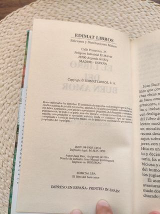 El libro del buen amor