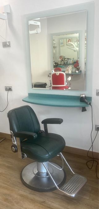 Espejo peluqueria+ tocador silestone