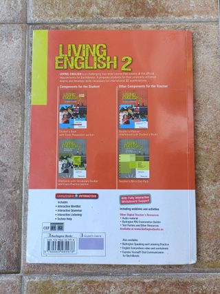 Libro de inglés, 2° bachillerato