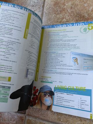 Libro de inglés, 2° bachillerato