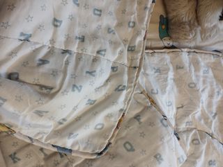 Colcha edredón infantil. Cama 105cm