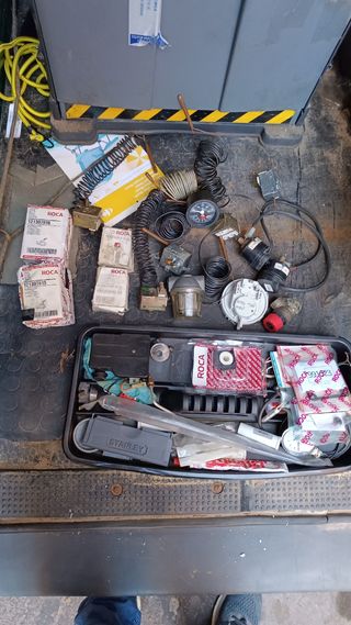 Material Caldera Roca gas y gasoil y Thermor