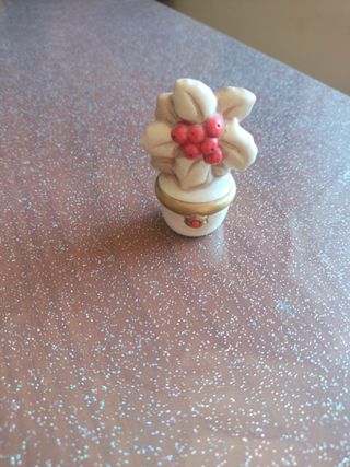 Vasetto fiori natalizi Thun