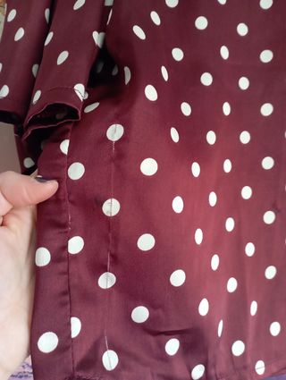 Camisa lunares Teria Yabar