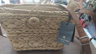Bolso trenzado bandolera