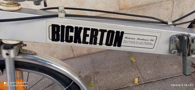 Bicicletta pieghevole Bikerton