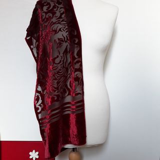 Sciarpina bordeaux Raffaella Curiel