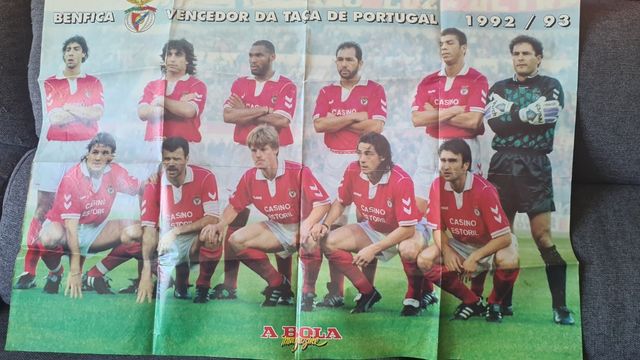 Revistas e posters antigos futebol