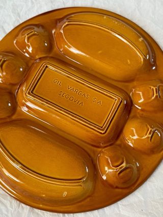 Piatto Gil Vargas per uova e salse