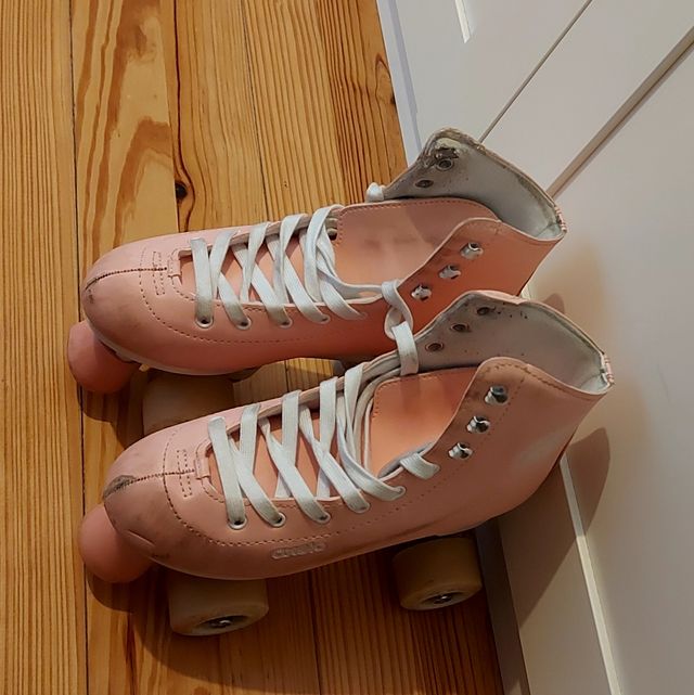 Patines rosas 4 ruedas T36