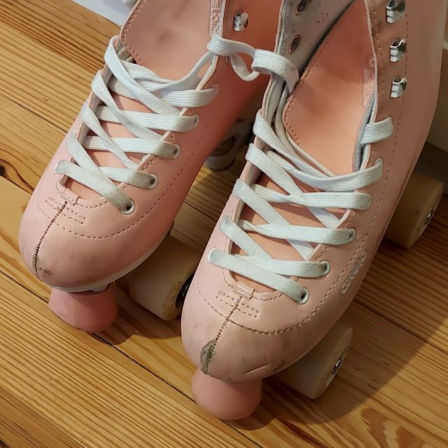 Patines rosas 4 ruedas T36