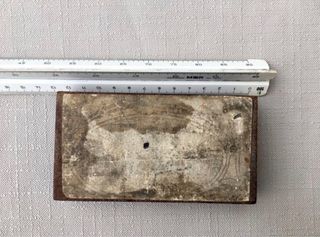 Sello de imprenta Madrid Richard Gans