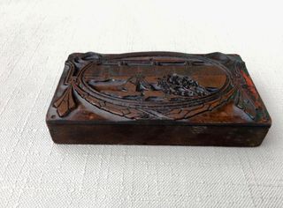 Sello de imprenta Madrid Richard Gans