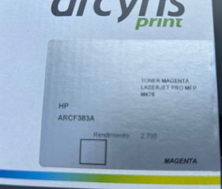 Toner/Cartucho Magenta. Compatible HP Laserjet