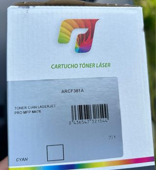 Toner/Cartucho Cian. Compatible HP Laserjet