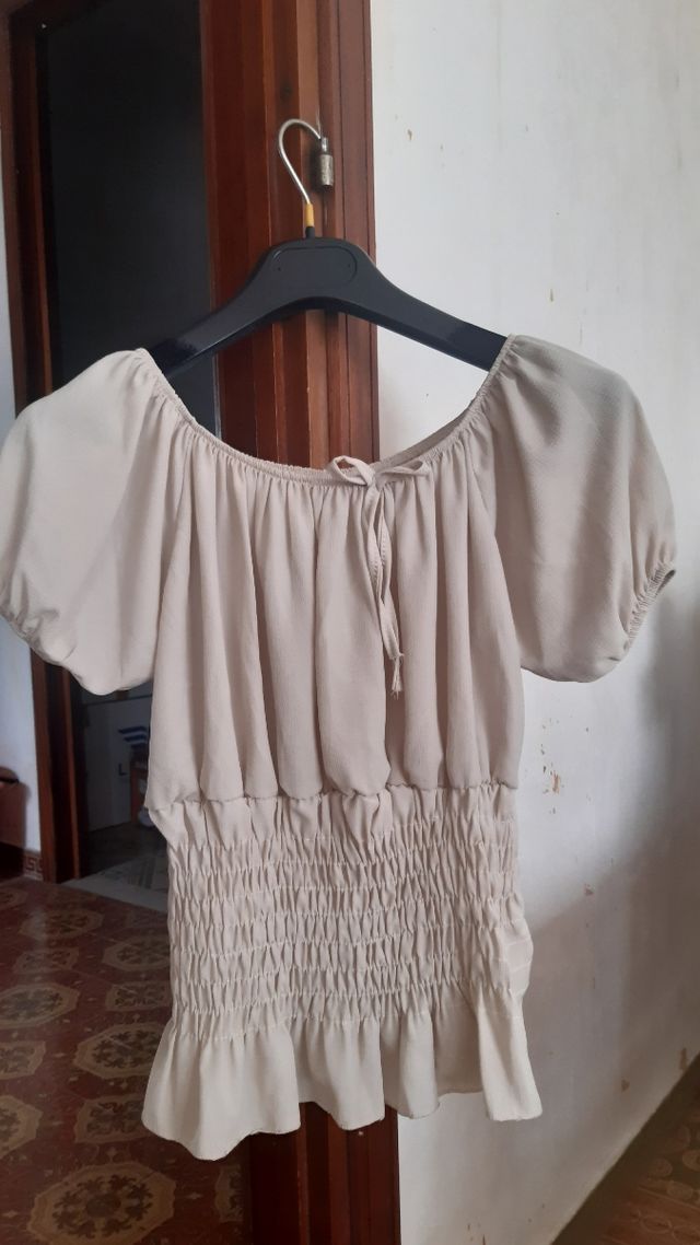 Camicetta beige