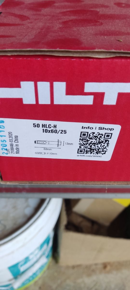 Ancoraggi espandibili Hilti 