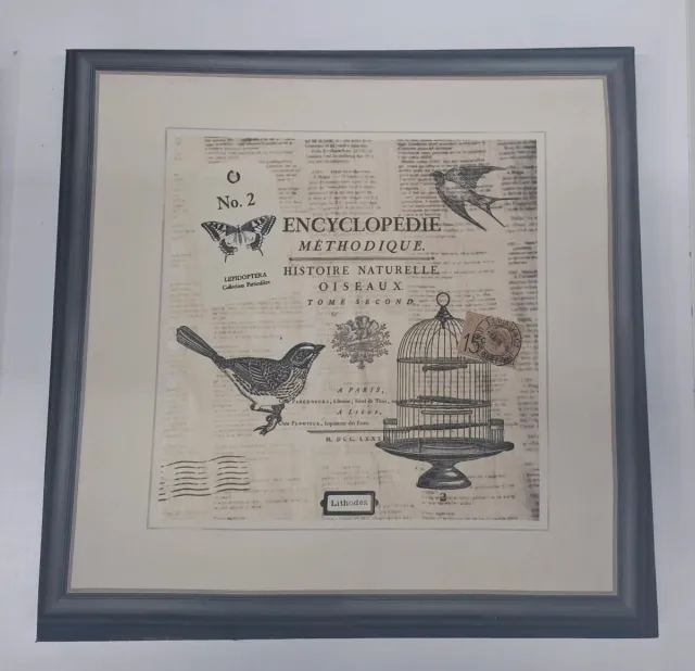 pack de tres cuadros decorativos vinatge 30 x30