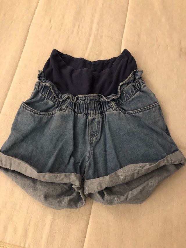 Pantalon corto premama