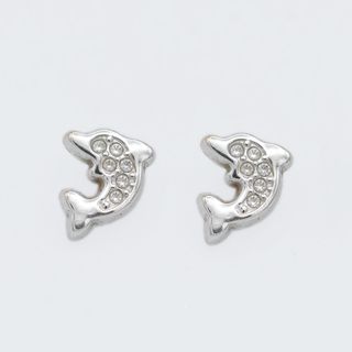 Pendientes Oro Blanco 18 KT Circonitas