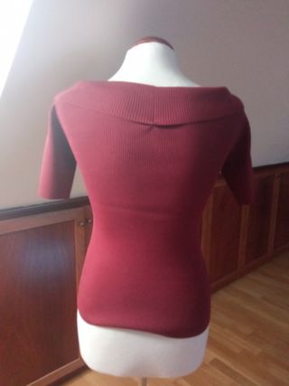 Jersey granate de punto