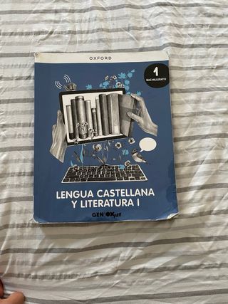 Libro Oxford Lengua castellana de 1º de Bach