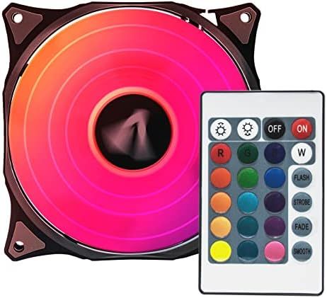 Ventilador RGB 12CM mando a distancia PC