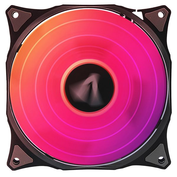 Ventilador RGB 12CM mando a distancia PC