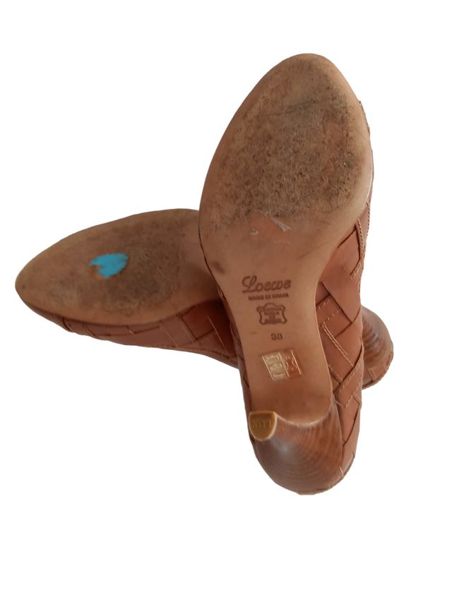 Zapatos Loewe camel Vintage