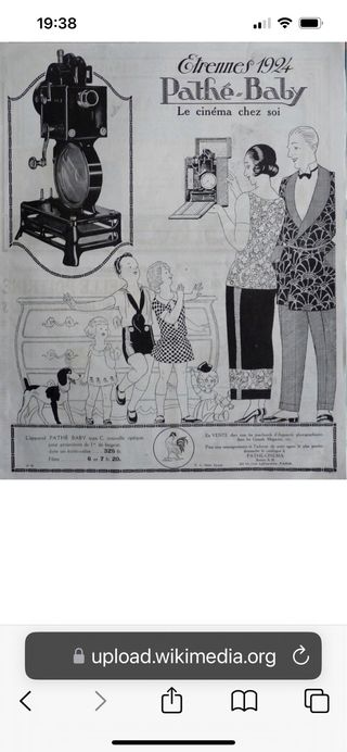 Proyector Pathe-Baby