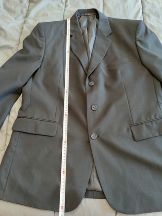 Traje Seaman Hombre negro talla 56/50