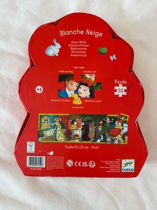 DJECO Puzzle Biancaneve e i 7 Nani // DJ07259