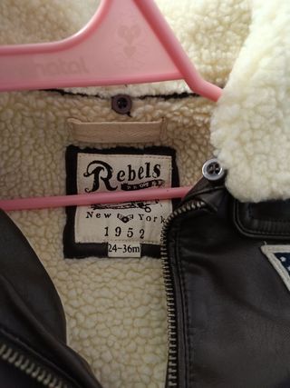 Cazadora aviador bebe
