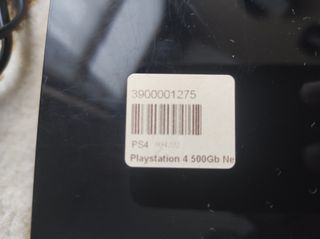 Ps4 500gb negra