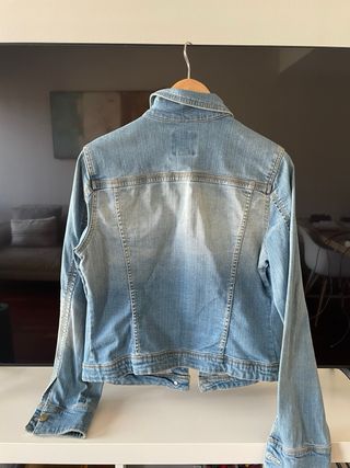 Cazadora tejana Mango talla L