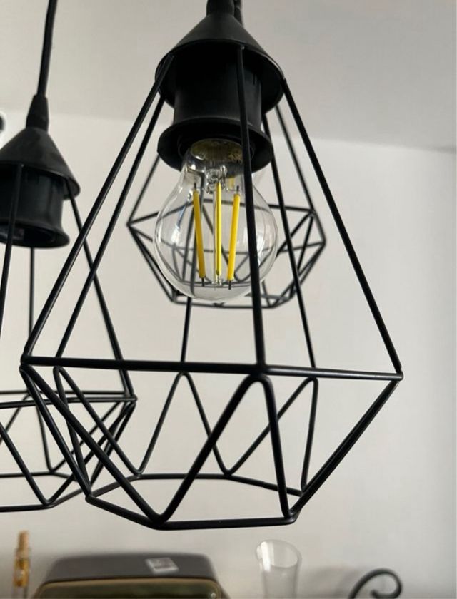 Lámpara colgante estilo industrial