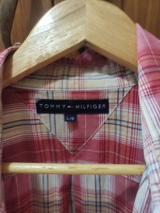 Camisa roja de cuadros