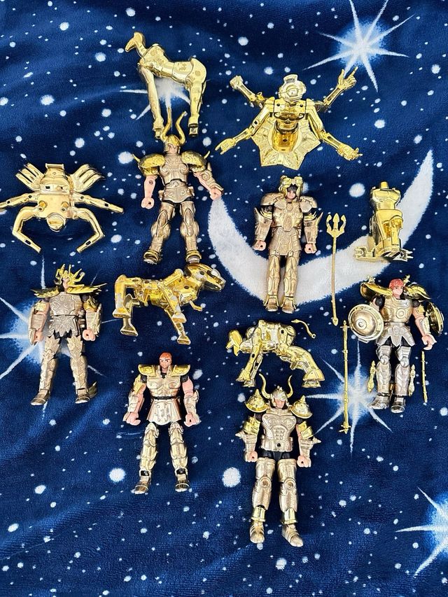 Lotto cavalieri d’oro saint seiya vintage 1988