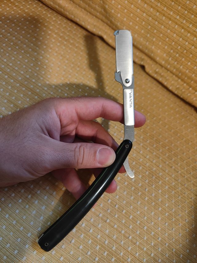 Rasoio professionale vanta da barba con lamette 