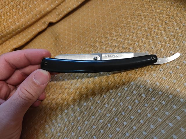 Rasoio professionale vanta da barba con lamette 