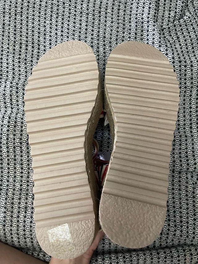 Sandalias de esparto para mujer