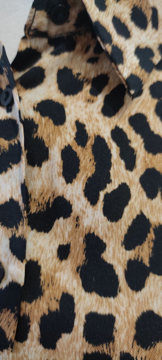 camisa leopardo