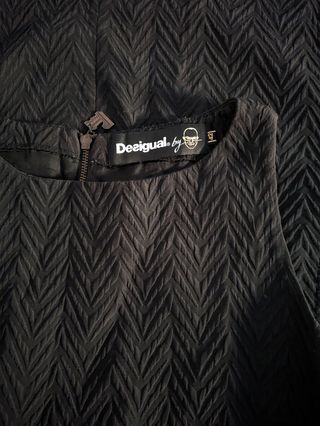 Vestido negro Desigual by Lacroix 