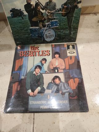 The Beatles 2 discos originales Francia
