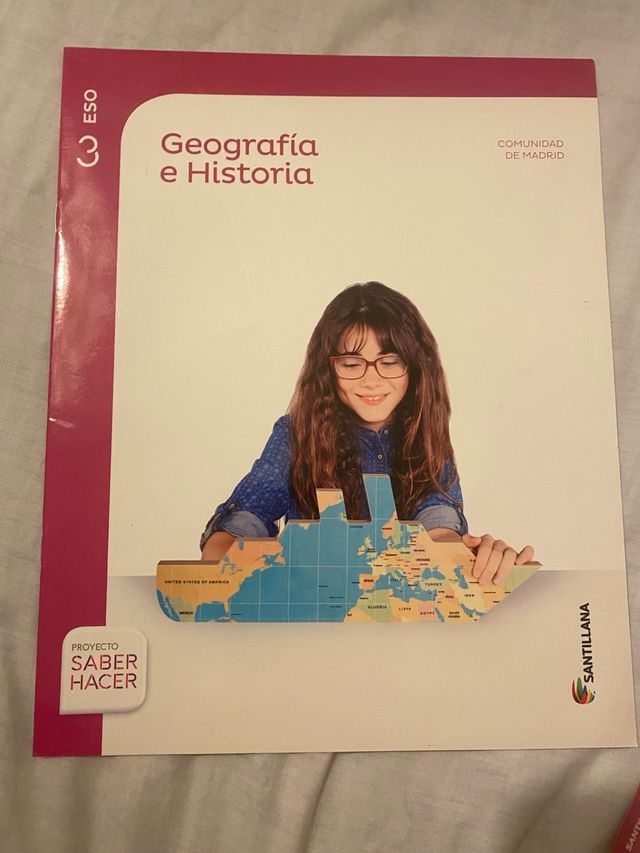 Libro de texto Geografía e Historia 3ºESO