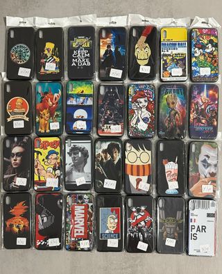 Fundas iPhone X/XS Silicona Dibujos