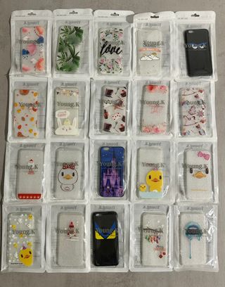 Fundas iPhone 6/6s Silicona Variadas