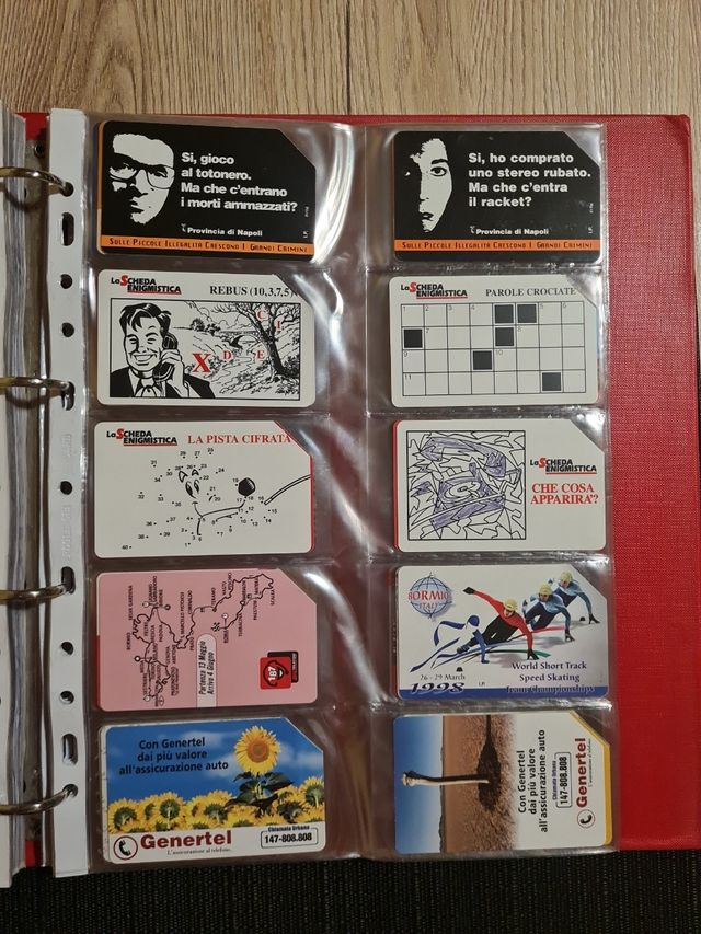 500 schede telefoniche